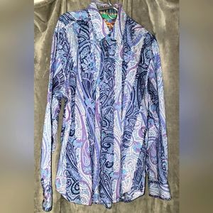 📛📛📛Men's Vintage Robert Graham Shirt; Size: 2XL📛📛📛